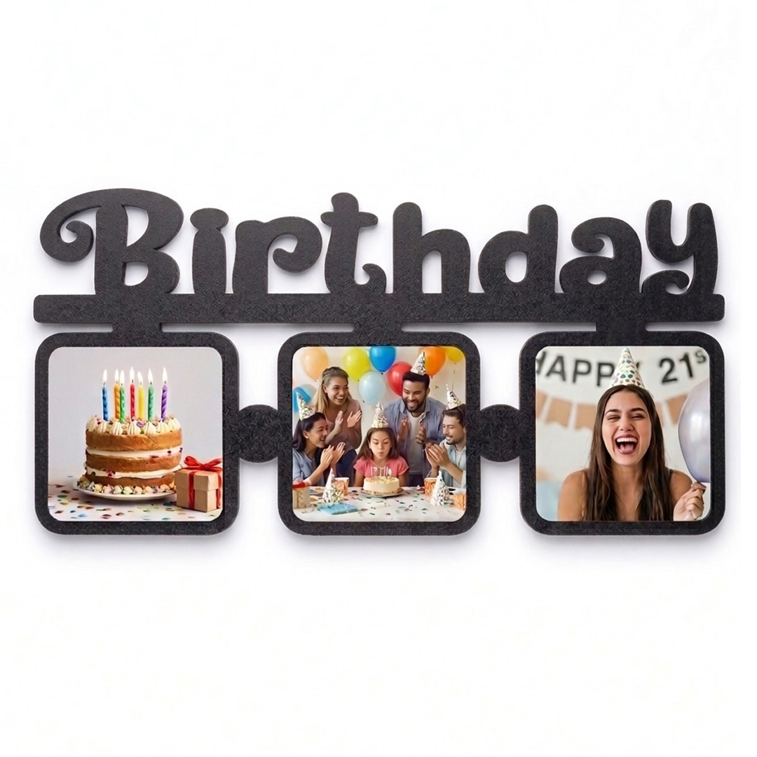 Customized MDF Birthday Photo Frame | Birthday Gift 